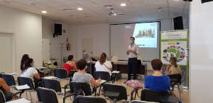 Sesión informativa del curso Elaboración de productos a raíz del aceite de oliva Ed. 2 en Beas de Segura