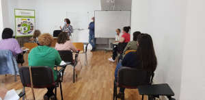 Apertura del curso Gestión de llamadas de teleasistencia Ed. 1 en Lopera. Turno de tarde