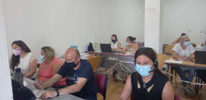 Seguimiento de formación práctica del curso Gestión de llamadas de Teleasistencia Ed. 2 en Lopera. Turno de mañana